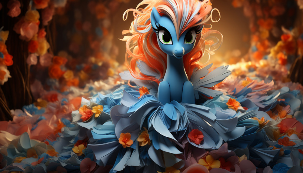 Général - Pourquoi choisir une robe Rainbow Dash ?